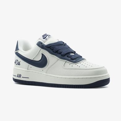 Nike Air Force 1 Low White Navy 40th, 40