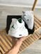 Nike Air Jordan Retro 4 White Green 6533 фото 2