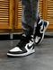 Баскетбольные кроссовки Nike Air Jordan 1 High Black White X 6695 фото 6