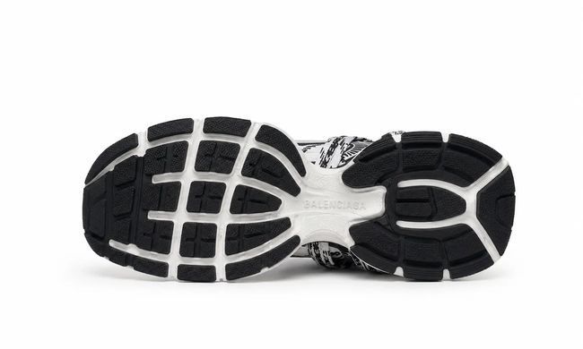 Balenciaga 3XL Extreme Laces White Black, 36