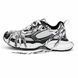 Balenciaga 3XL Extreme Laces White Black, 36