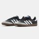 Кеды Adidas Samba Vegan Black White Grey 9256 фото 6