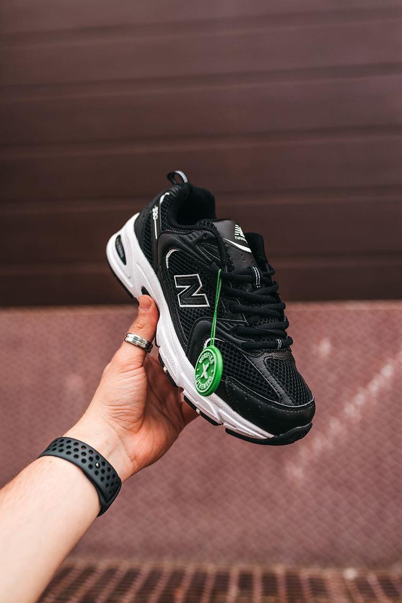 Кросівки New Balance 530 Black White 3555 фото