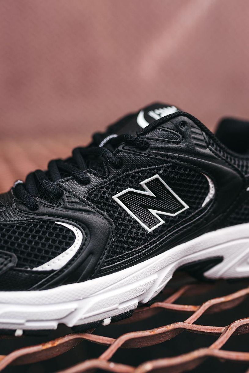 Кросівки New Balance 530 Black White 3555 фото