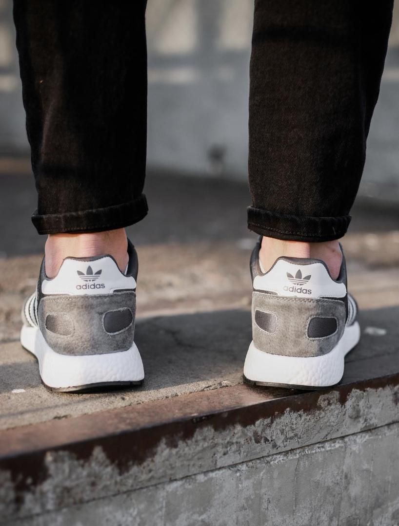 Кроссовки Adidas Iniki Grey White 5 2519 фото