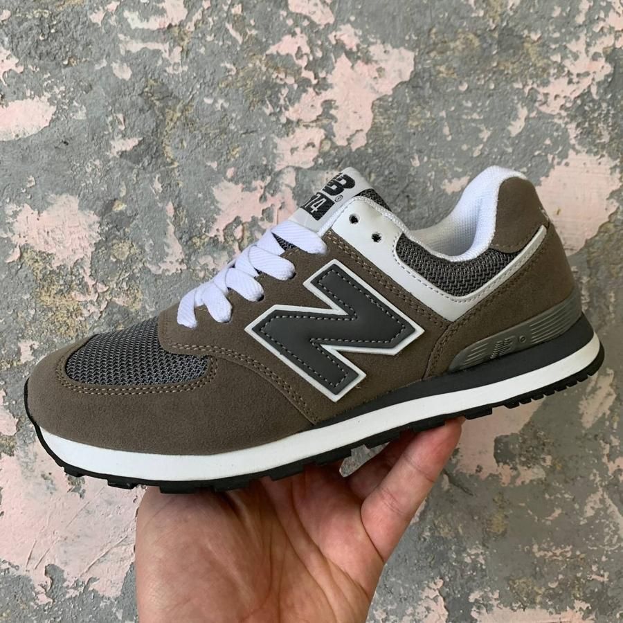 Кроссовки New Balance 574 Grey Brown 6354 фото