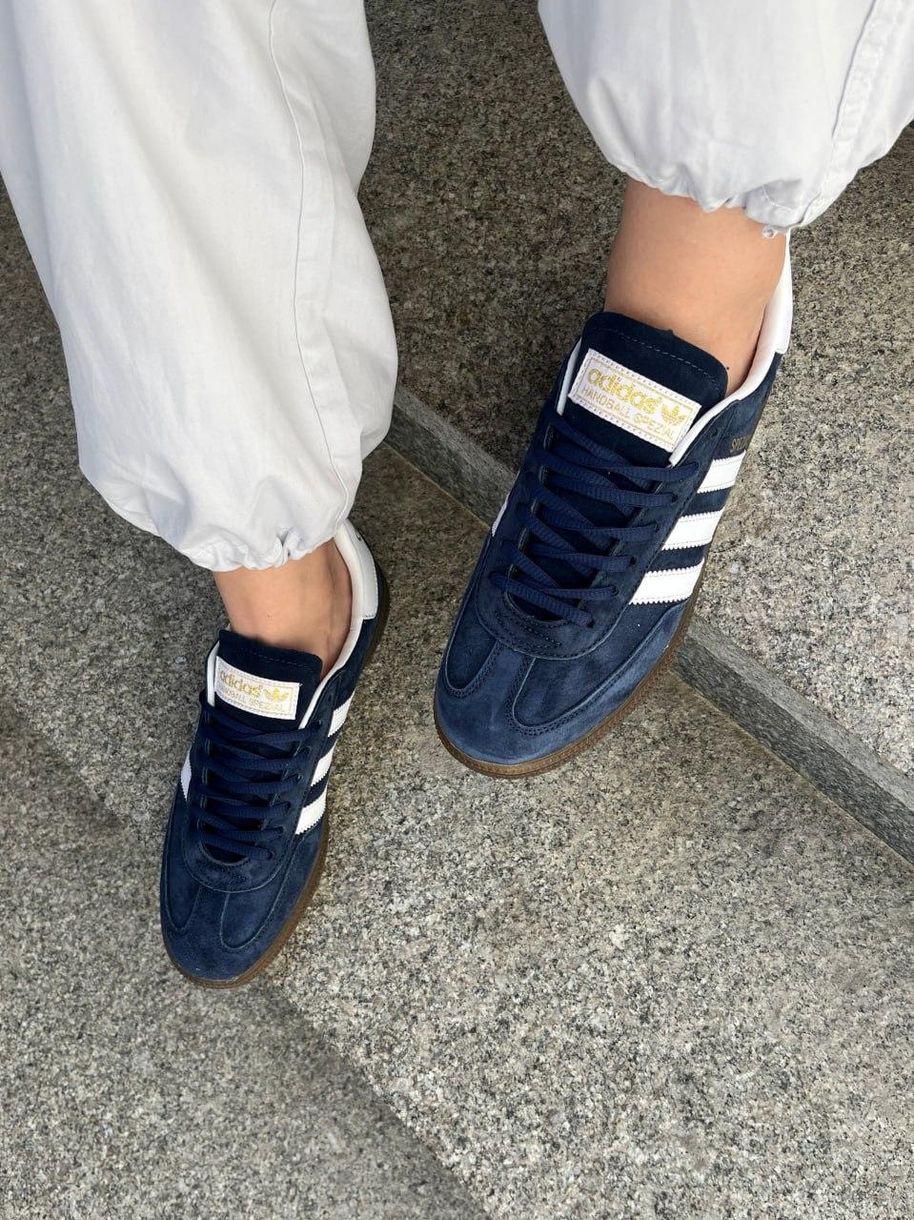 Кеди Adidas Spezial Blue White 9270 фото