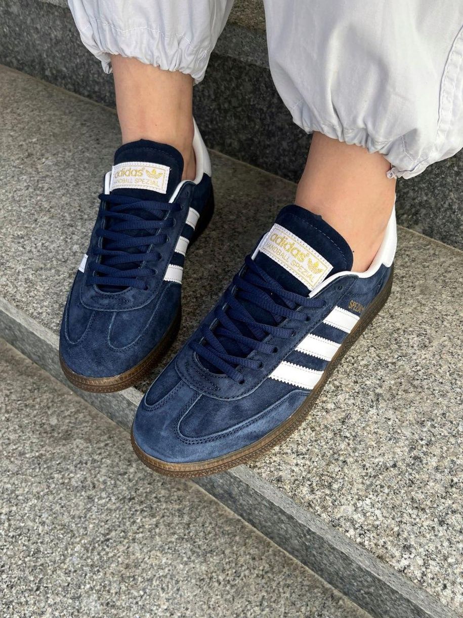 Кеди Adidas Spezial Blue White 9270 фото