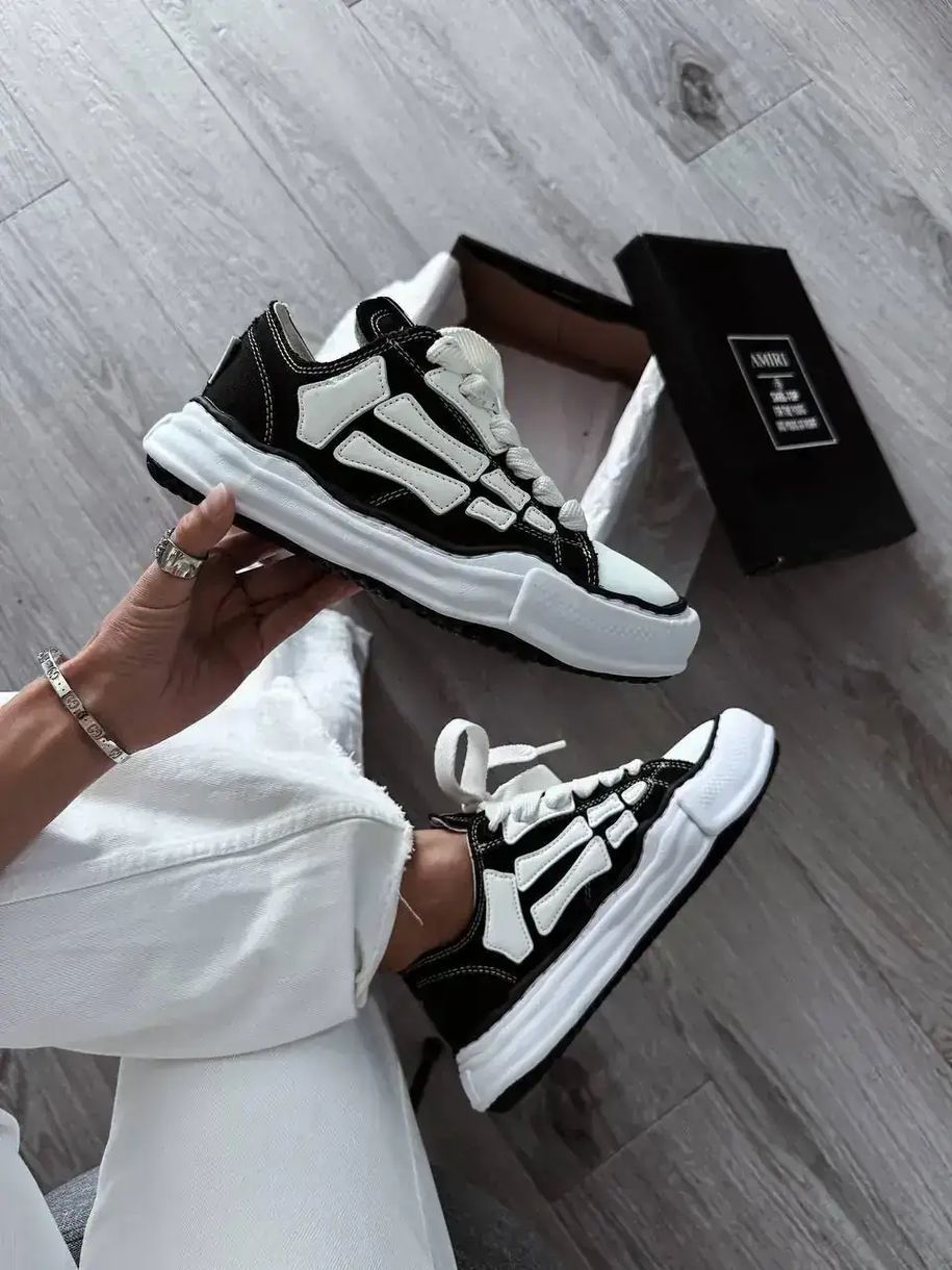 AMIRI MMY Bones x Maison Mihara Yasuhiro &ldquo;Black White&rdquo;, 37