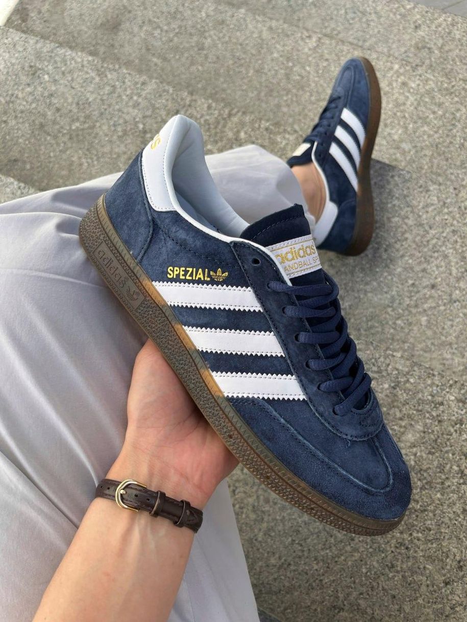 Кеди Adidas Spezial Blue White 9270 фото