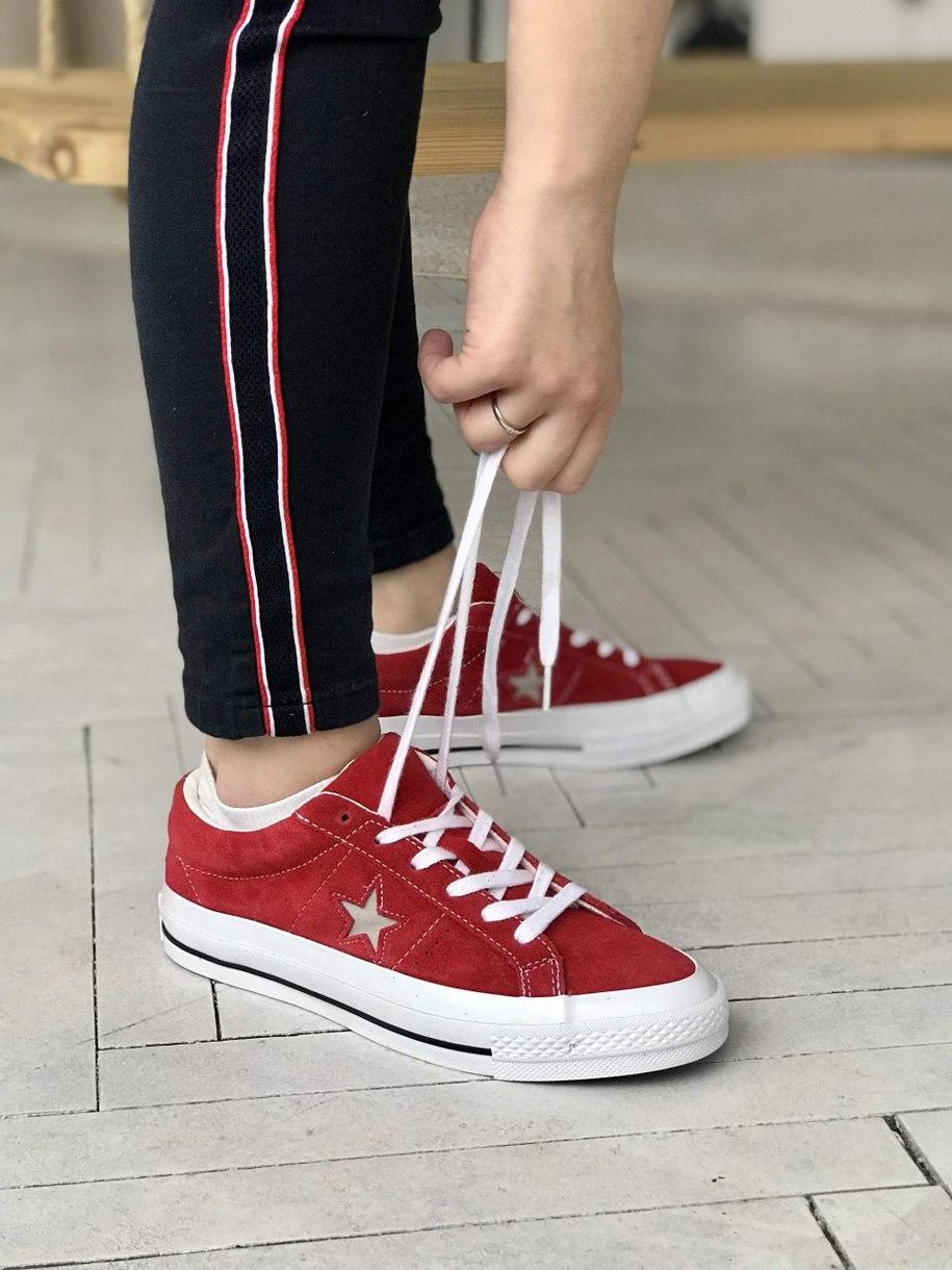 Кеди Converse Low Red 1 8094 фото