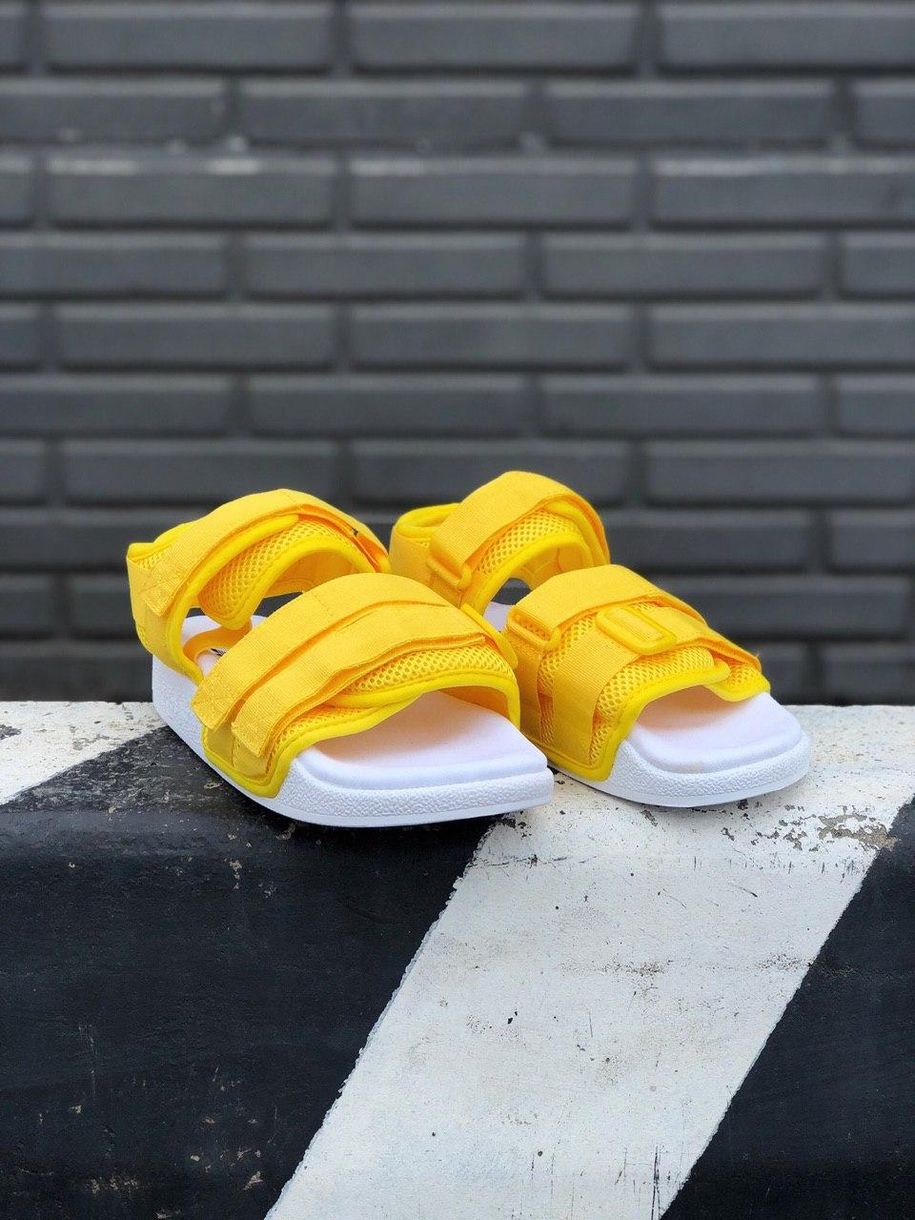 Сандали Adidas Yellow White 3292 фото