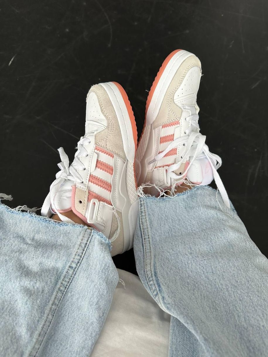 Кросівки Аdidas Forum Coral Pink 2957 фото