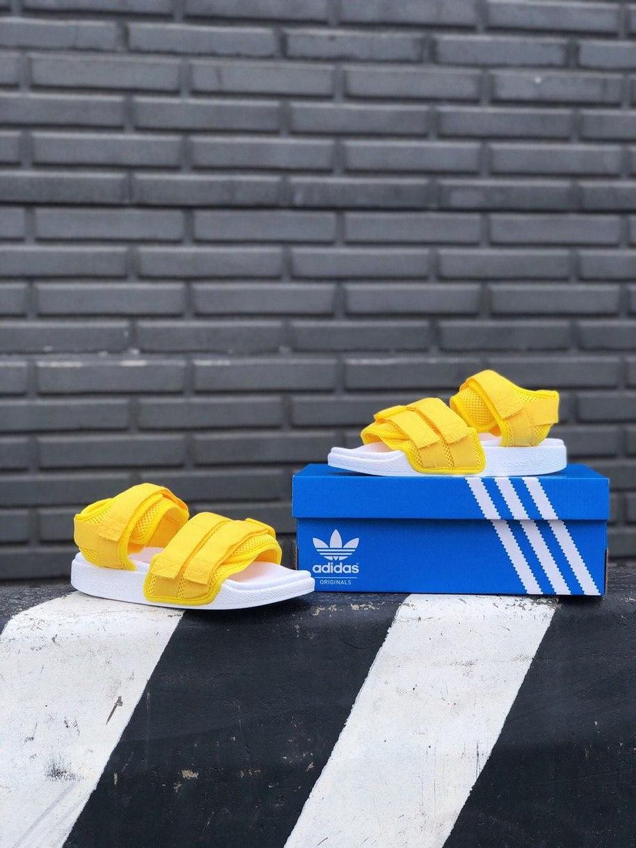 Сандали Adidas Yellow White 3292 фото