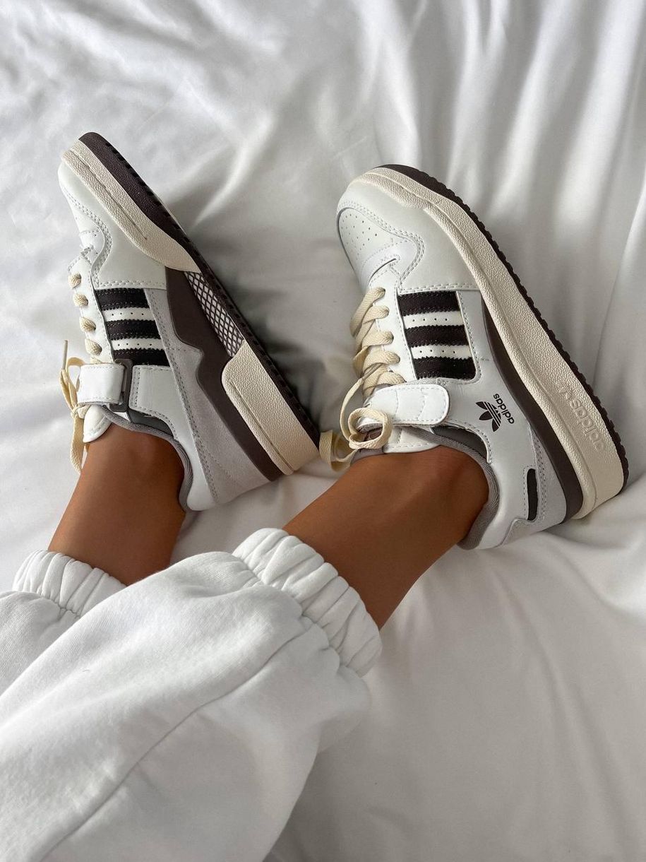 Кросівки Adidas Forum 84 Low Brown 8754 фото