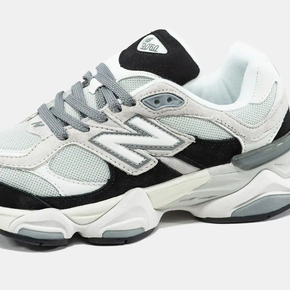 New Balance 9060 White Grey Black, 36
