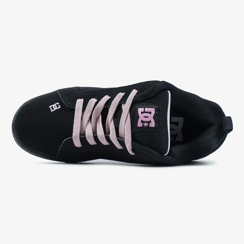 DC Court Graffik Black Pink Logo, 36