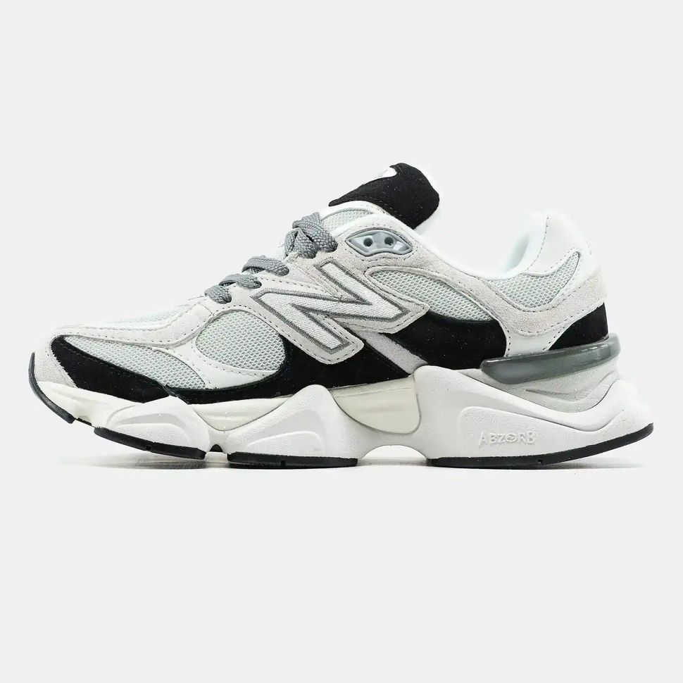 New Balance 9060 White Grey Black, 36