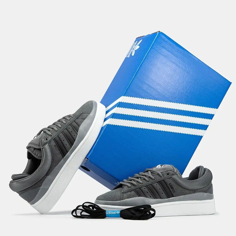 adidas Campus x Bad Bunny Grey Black
