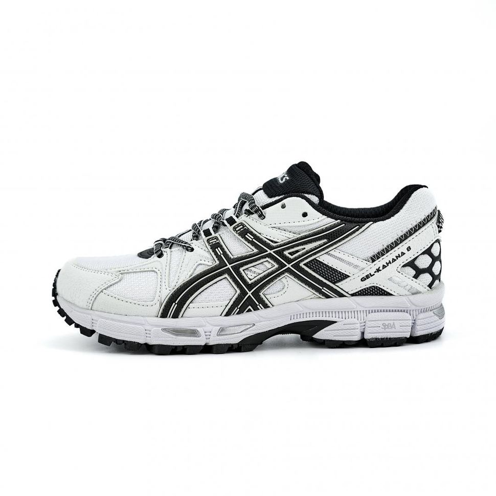 Кроссовки Asics Gel-kahana 8 White Black 9531 фото