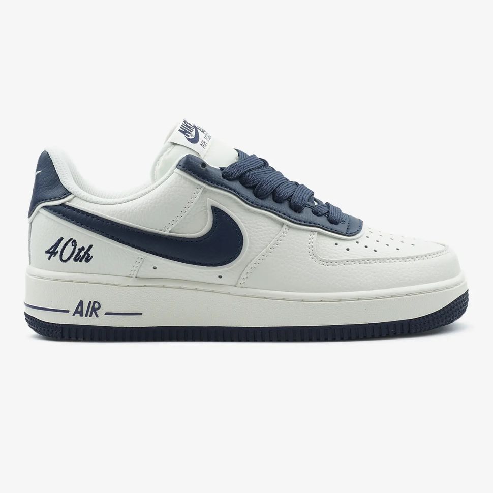 Nike Air Force 1 Low White Navy 40th, 40