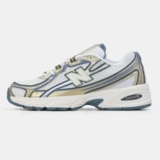 New Balance 740 White Gold Blue