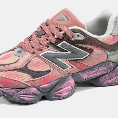 New Balance 9060 Rosewood Pink Distressed