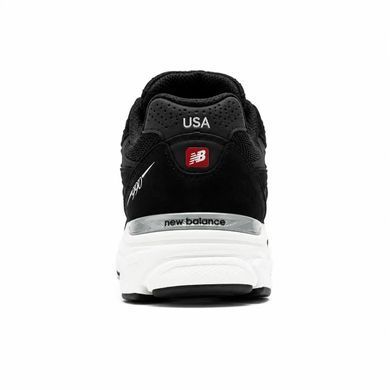 New Balance 990 v3 Black Silver White, 41