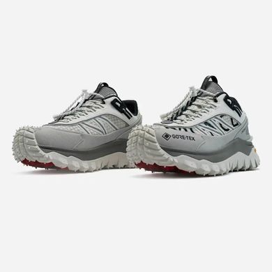 Moncler Trailgrip Gore-Tex Grey White Red, 41