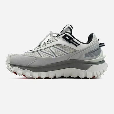 Moncler Trailgrip Gore-Tex Grey White Red, 41