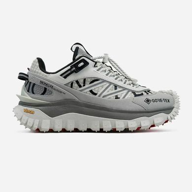 Moncler Trailgrip Gore-Tex Grey White Red, 41