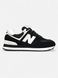 New Balance 574 Triple Black White, 36