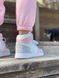 Баскетбольні кросівки Nike Air Jordan 1 Retro High Pink Grey White 2 2038 фото 10