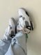 Баскетбольные кроссовки Nike Air Jordan 4 White Grey Black 9395 фото 1