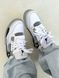 Баскетбольные кроссовки Nike Air Jordan 4 White Grey Black 9395 фото 8