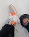 Nike Air Jordan 1 Retro Orange Grey 6882 фото 6