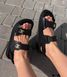 Chanel Sandals Black 7897 фото 5