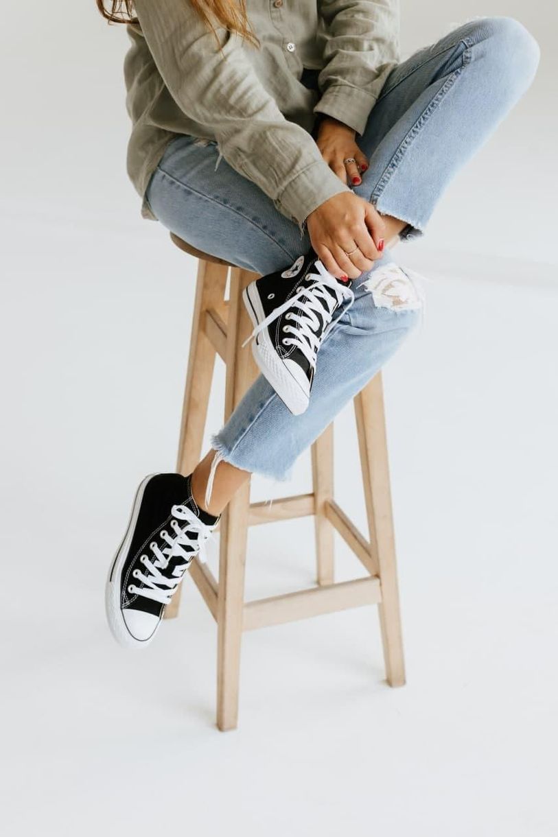 Кеды Converse Classic Black High 5580 фото