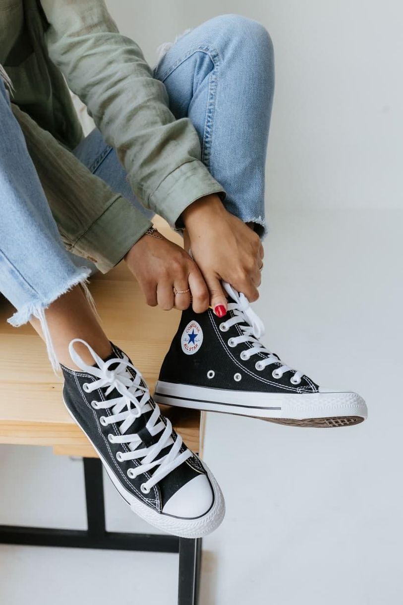 Кеди Converse Classic Black High 5580 фото