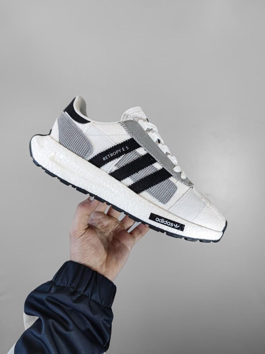 Кросівки Adidas Retropy E5 White-Black 11065 фото