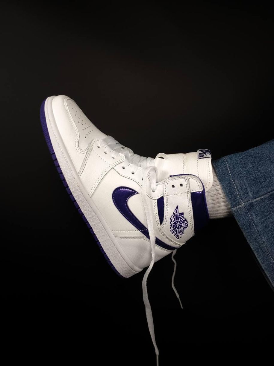 Nike Air Jordan 1 Retro High OG Court Purple 6176 фото