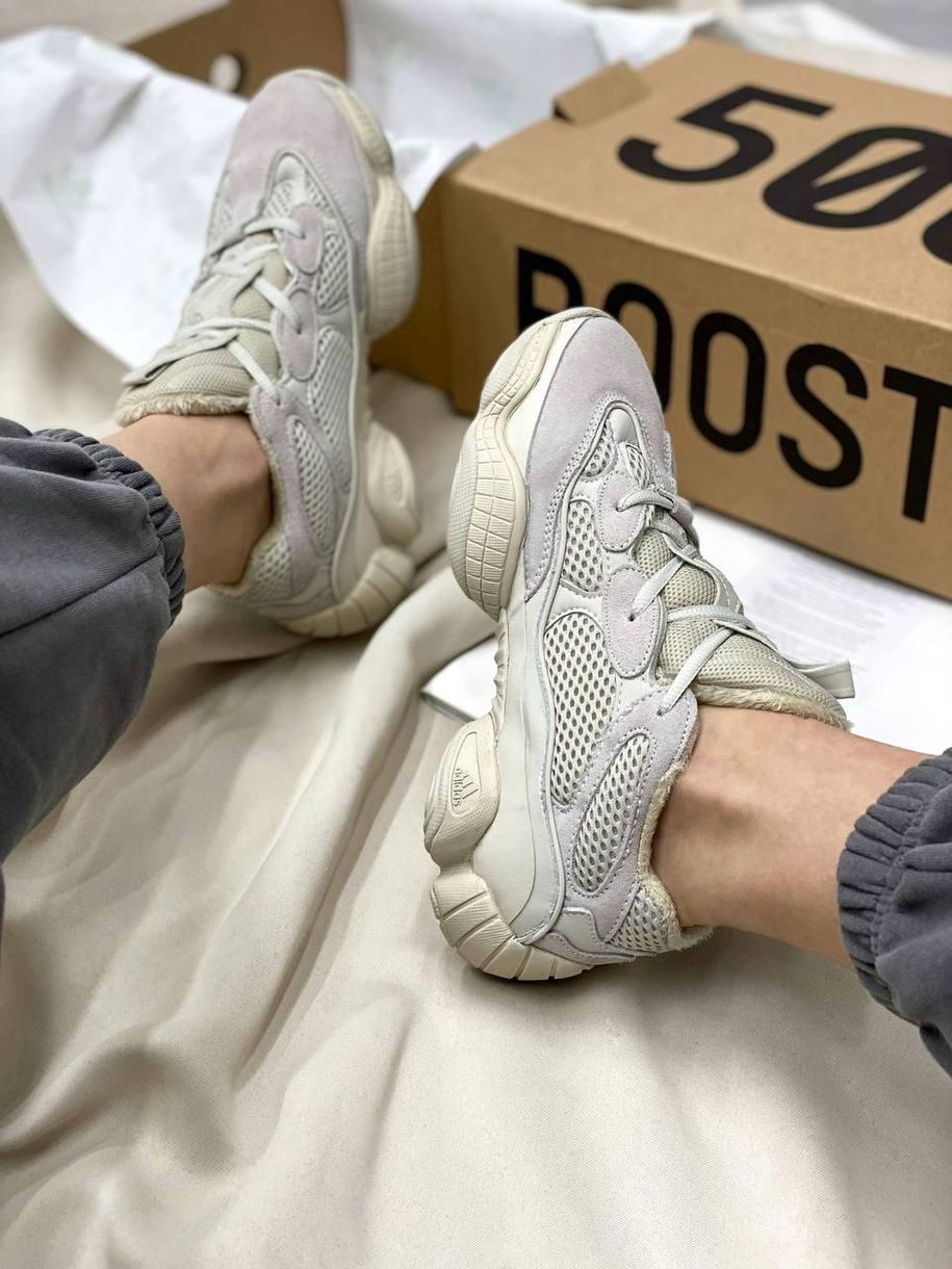 Зимові Кросівки Adidas Yeezy Boost 500 Stone 6977 фото