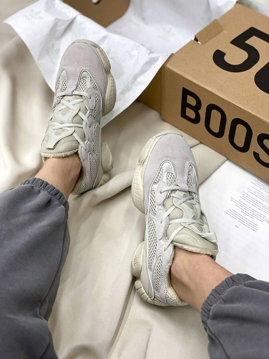 Зимові Кросівки Adidas Yeezy Boost 500 Stone 6977 фото