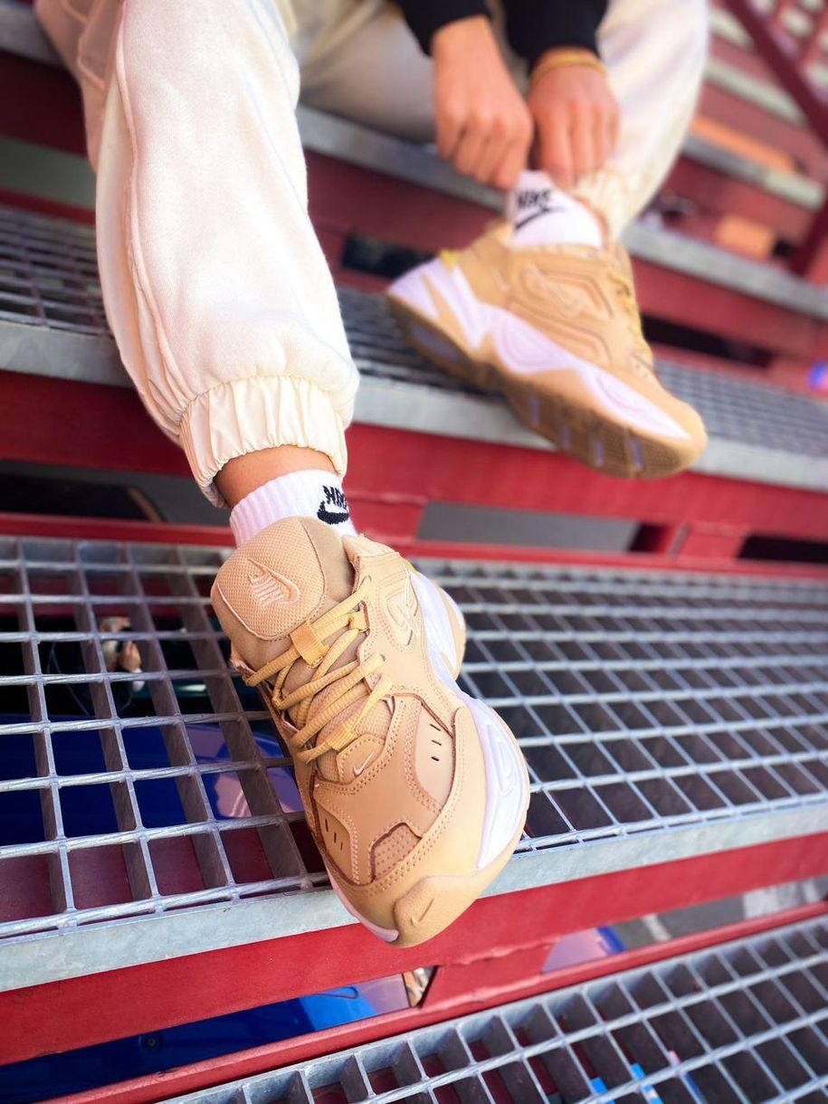 Кроссовки Nike M2K Tekno Light Brown 1156 фото