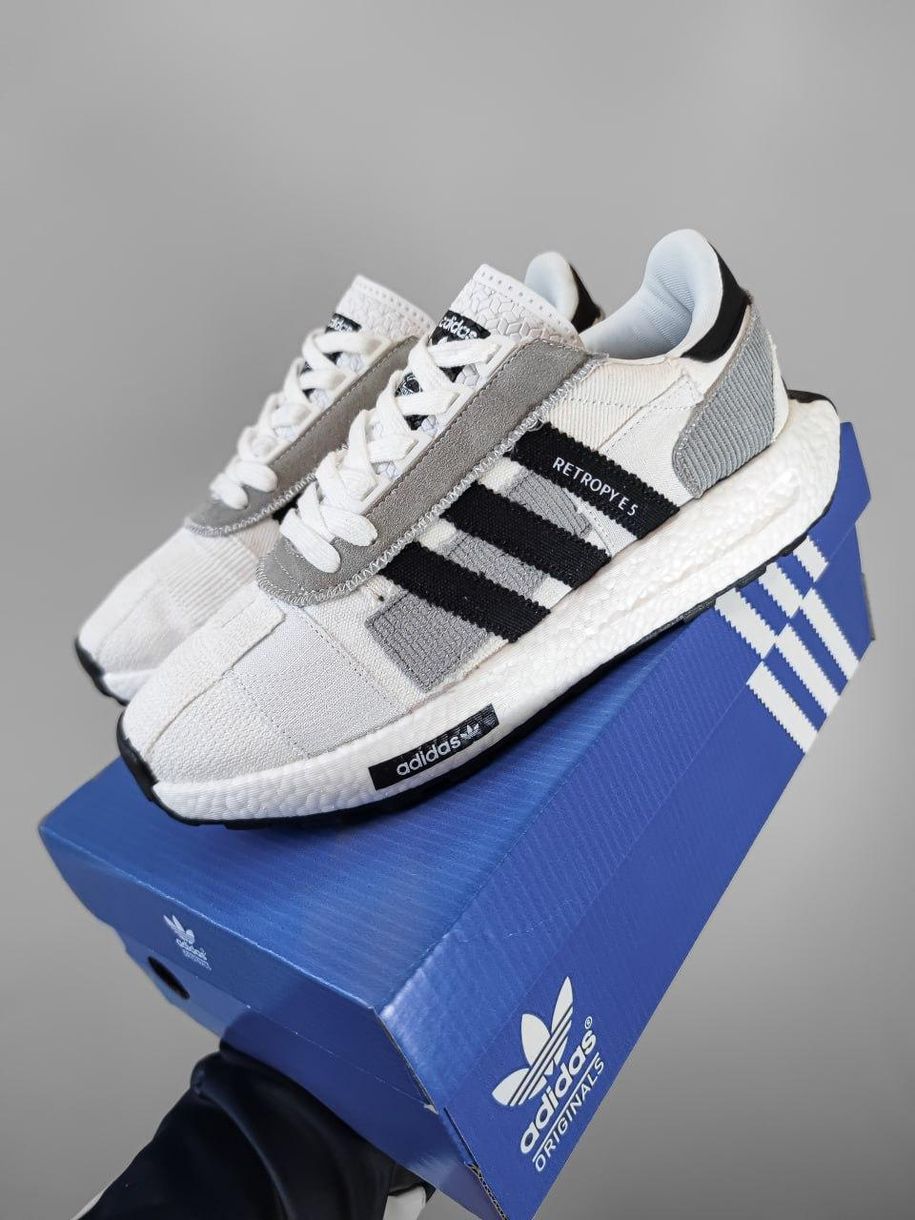 Кросівки Adidas Retropy E5 White-Black 11065 фото