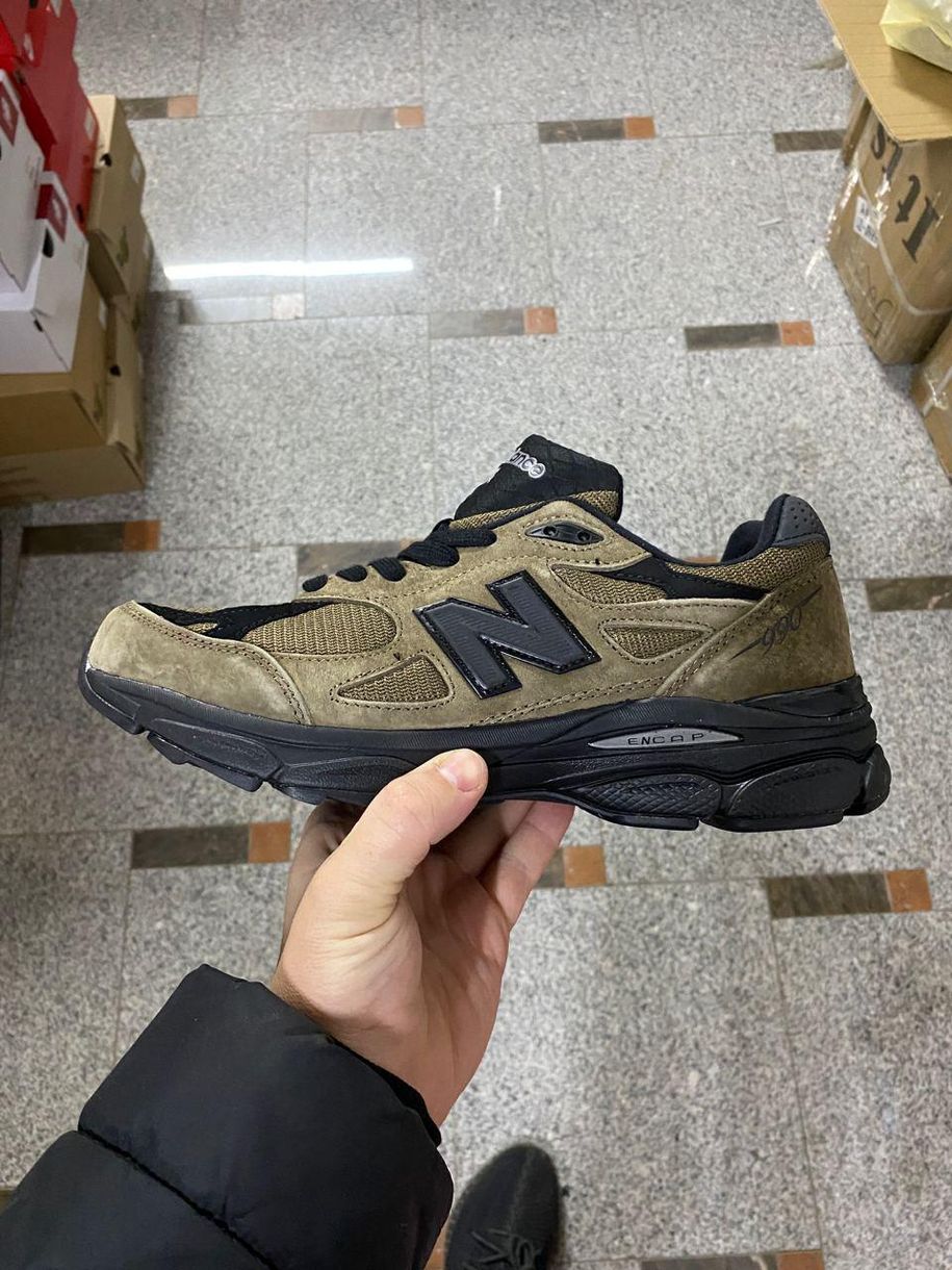 Кроссовки New Balance 990 Black Haki 1889 фото