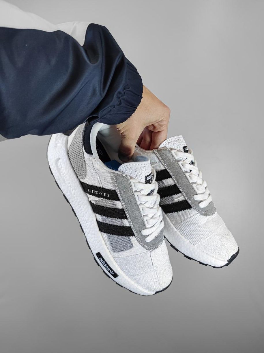 Кросівки Adidas Retropy E5 White-Black 11065 фото