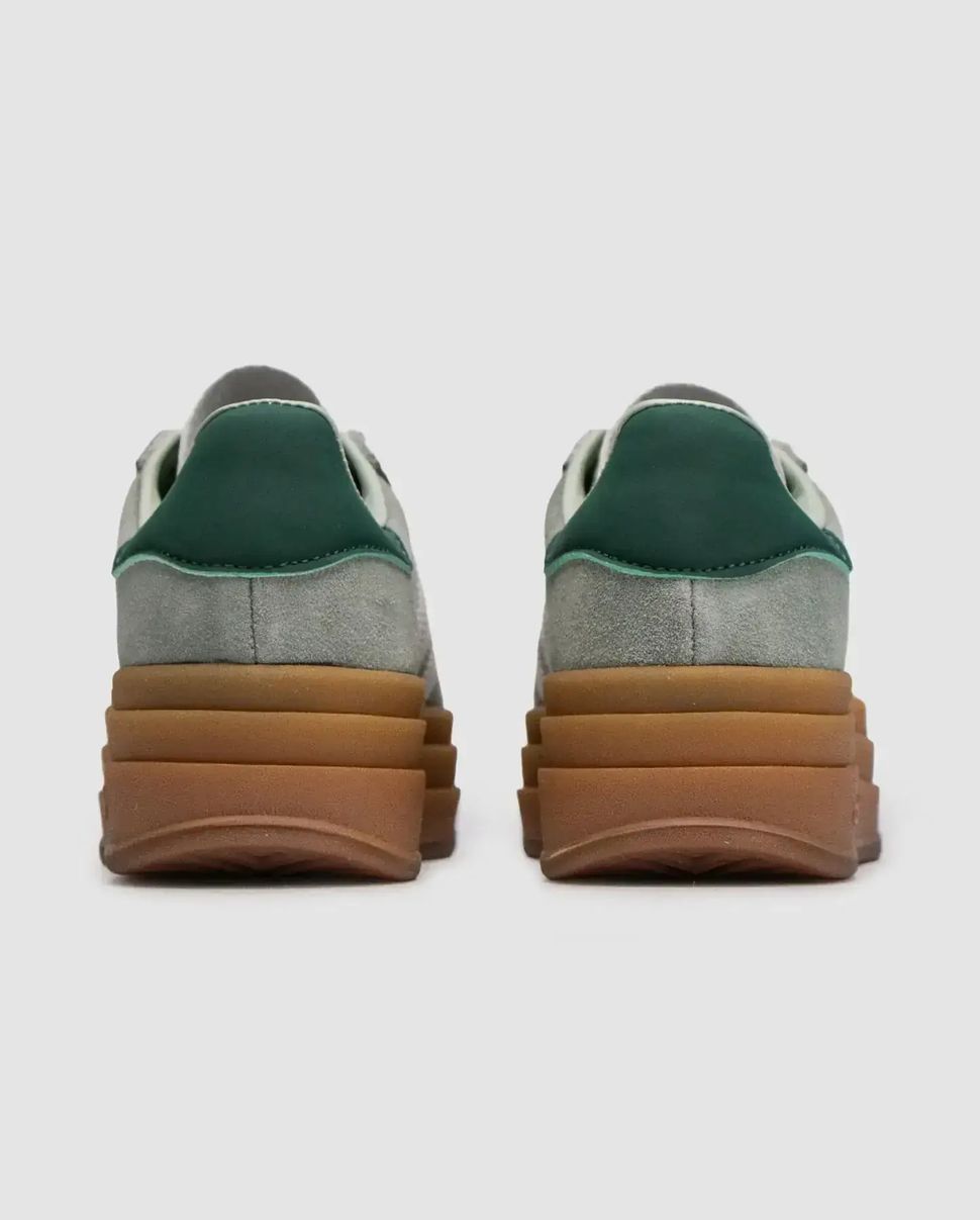 Adidas Gazelle Bold Green White Gum, 39