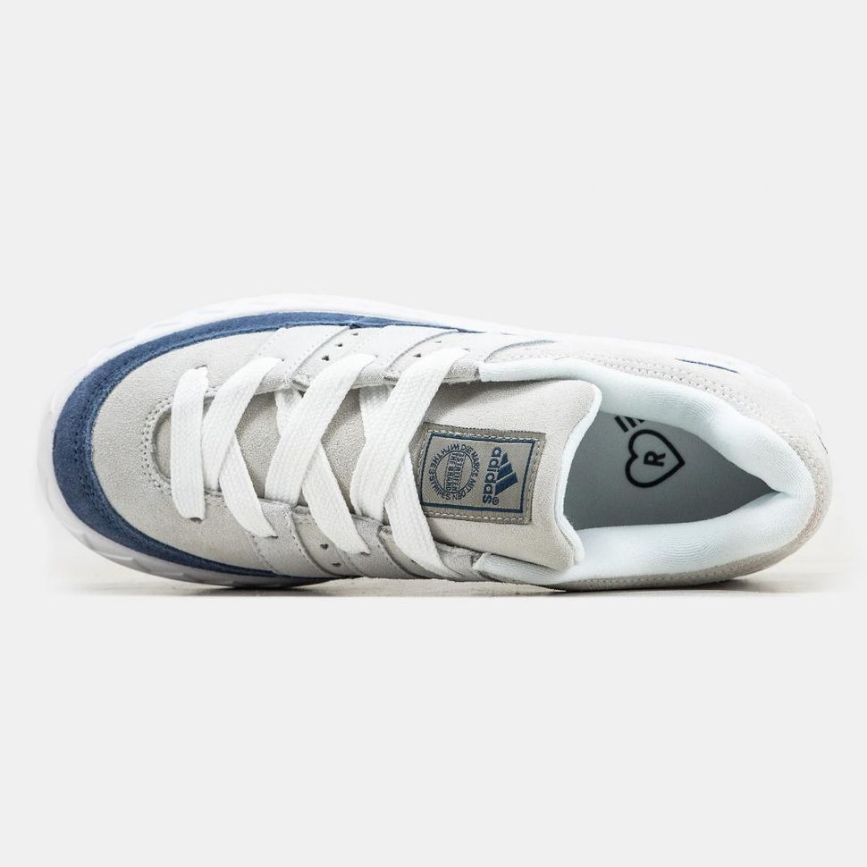 Кросівки Adidas Adimatic White Blue 3284 фото