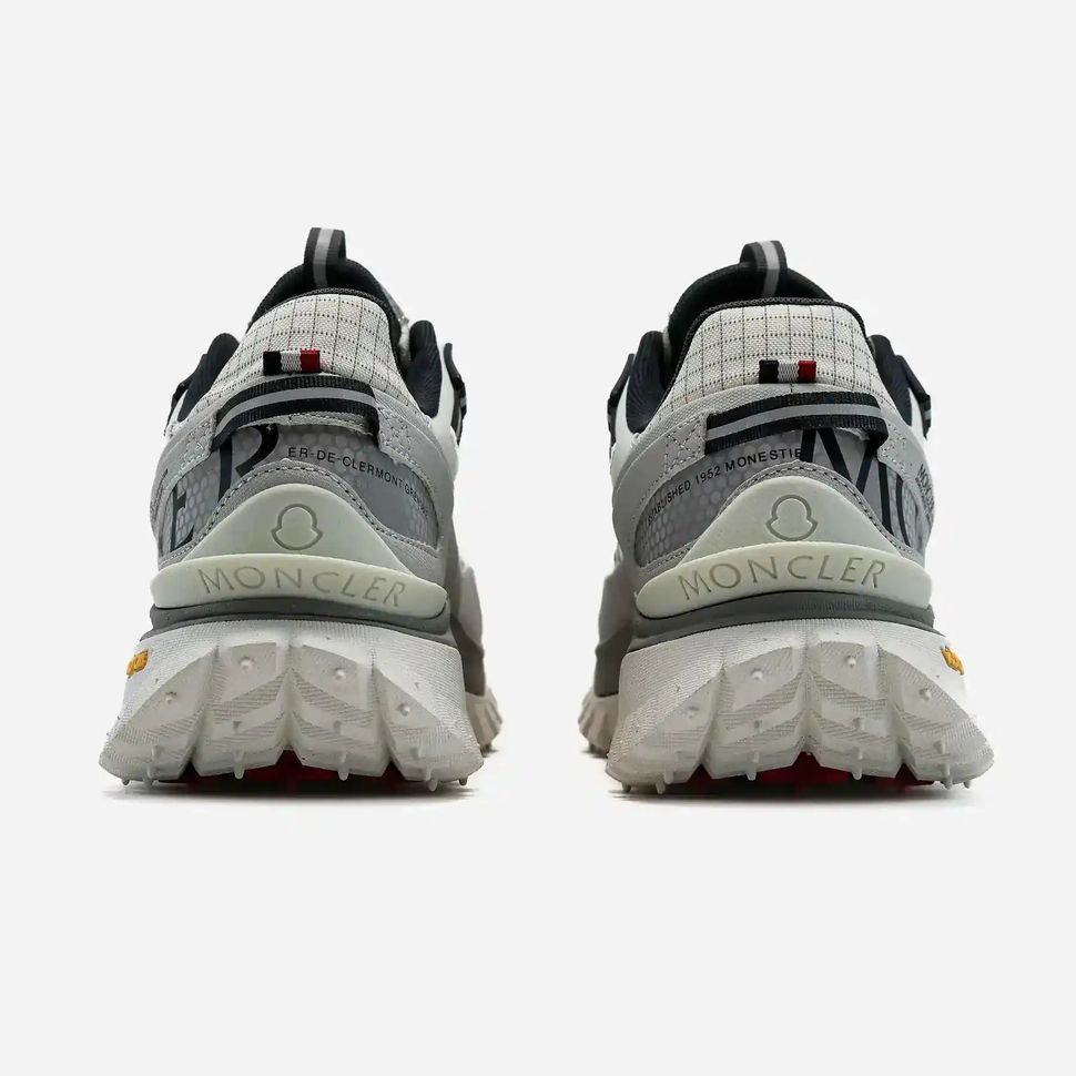 Moncler Trailgrip Gore-Tex Grey White Red, 41